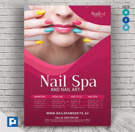 Nail Flyer Template